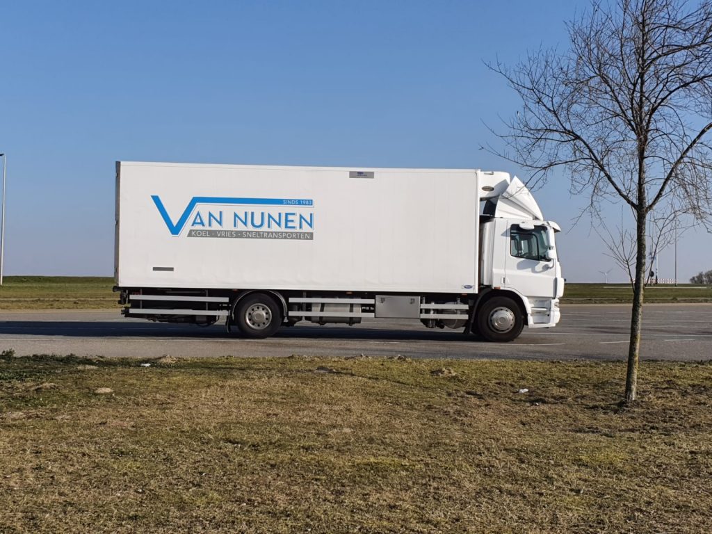 Magazijnopslag voor goederen bij transportbedrijf in Etten-Leur met koeling- en vriesfaciliteiten